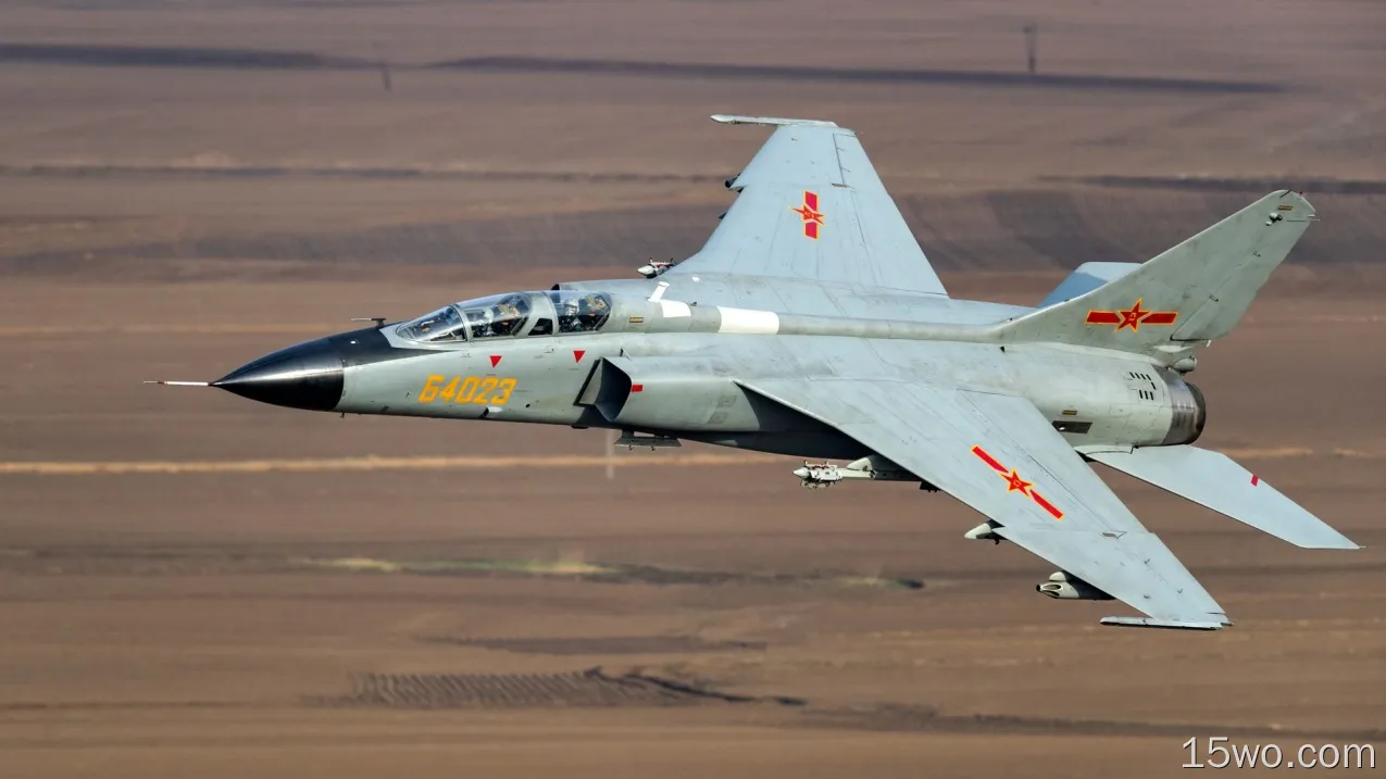 军事 Xi'an JH-7 喷气式战斗机 飞机 Warplane 高清壁纸