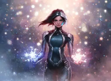 电子游戏 Marvel: Future Fight Luna Snow 高清壁纸 4000x3000