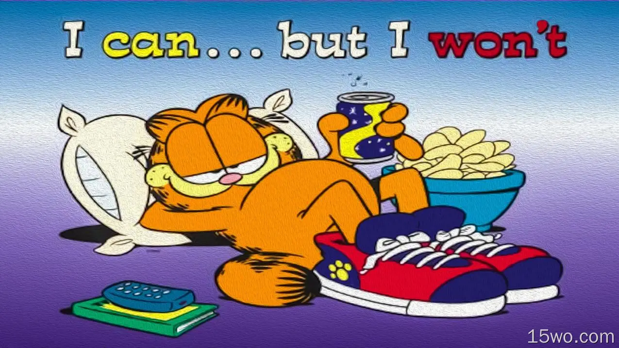漫画 Garfield 加菲猫 艺术 卡通 高清壁纸