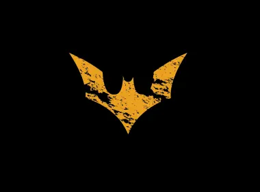 ap17蝙蝠侠标志黄色深色英雄艺术 3840x2400
