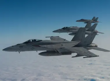 军事 F/A-18E/F大黄蜂战斗机 喷射战斗机 喷气式战斗机 飞机 Warplane 高清壁纸 5268x3516