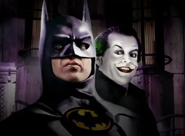 电影 蝙蝠侠 小丑 Michael Keaton Jack Nicholson 高清壁纸 3840x2160