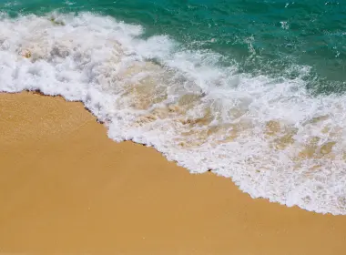 沙子、海滩、波浪、泡沫 4459x2509