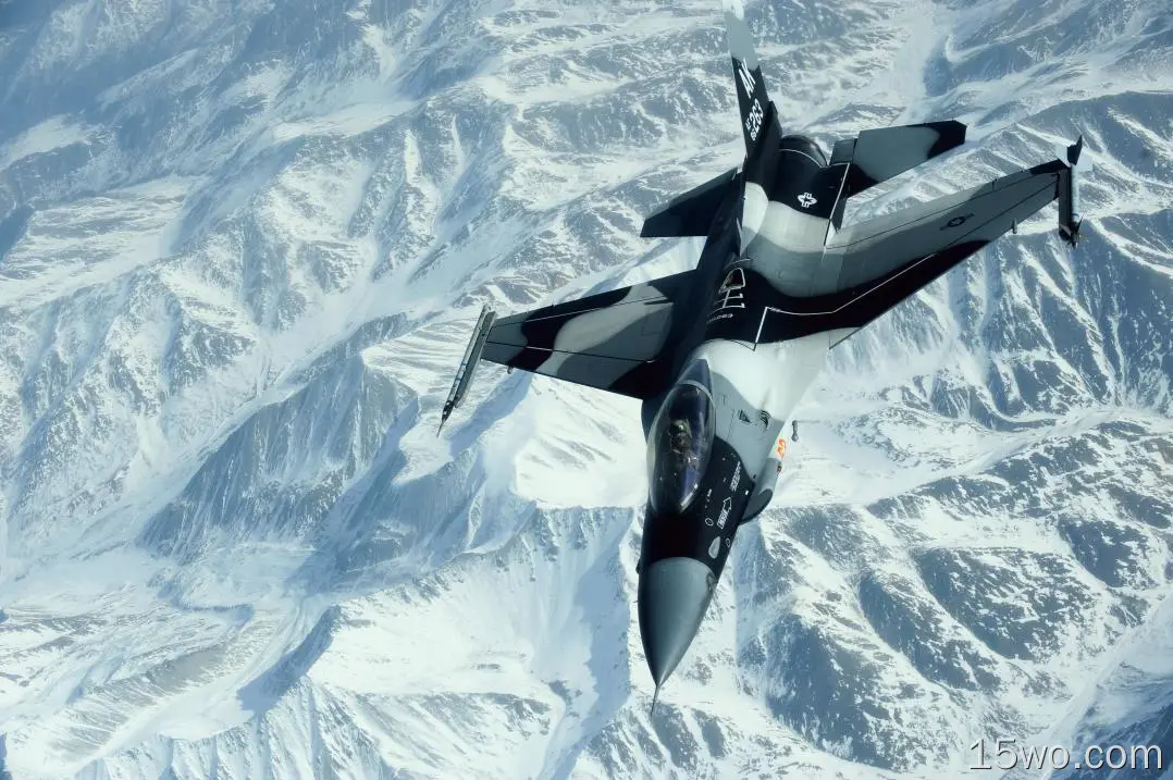 军事 F-16战斗机 喷射战斗机 飞机 高清壁纸