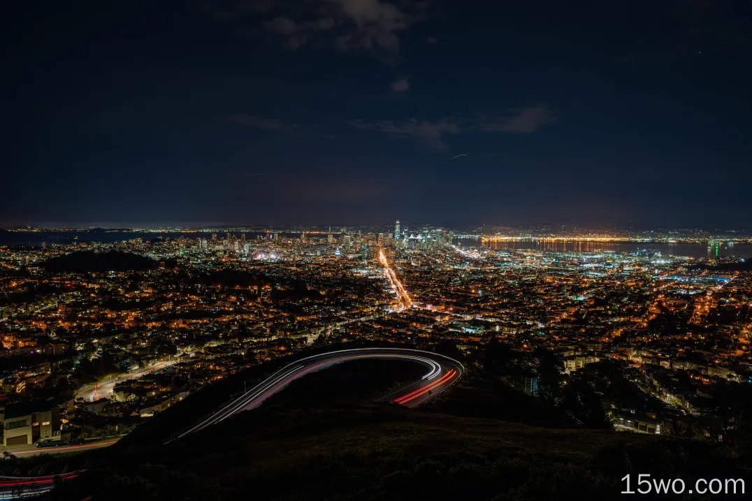 美国旧金山夜景 8K壁纸 7680x5120
