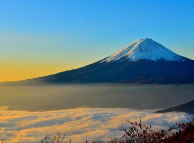 自然 富士山 火山 山 高清壁纸 3840x2160