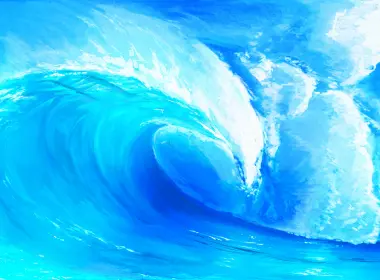 艺术 Wave Sea 高清壁纸 4079x2756