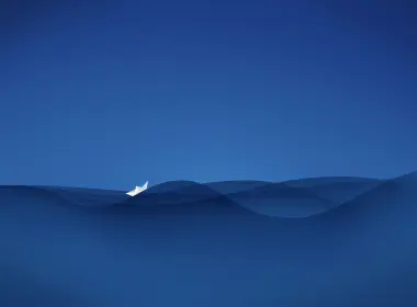 艺术 矢量 海浪 船 Minimalist 高清壁纸 2880x1800