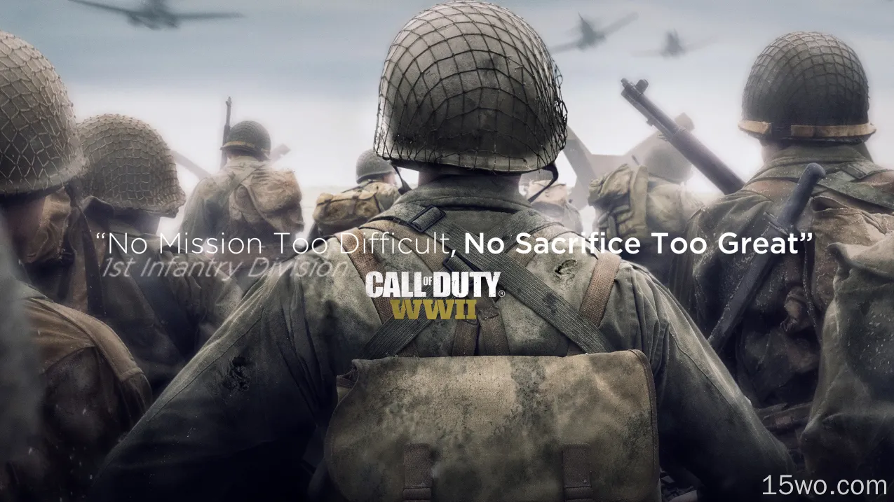 电子游戏 Call of Duty: WWII 使命召唤 军人 高清壁纸