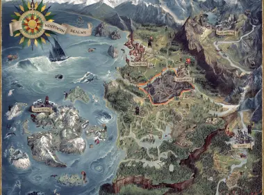 电子游戏 巫师3：狂猎 巫师 地图 高清壁纸 8202x6767