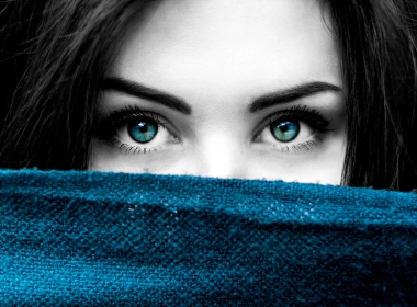 女性 眼睛 Blue Eyes 高清壁纸 5120x2880