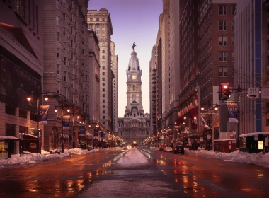 人造 Philadelphia 城市 美国 USA 建筑 街道 高清壁纸 3840x2160