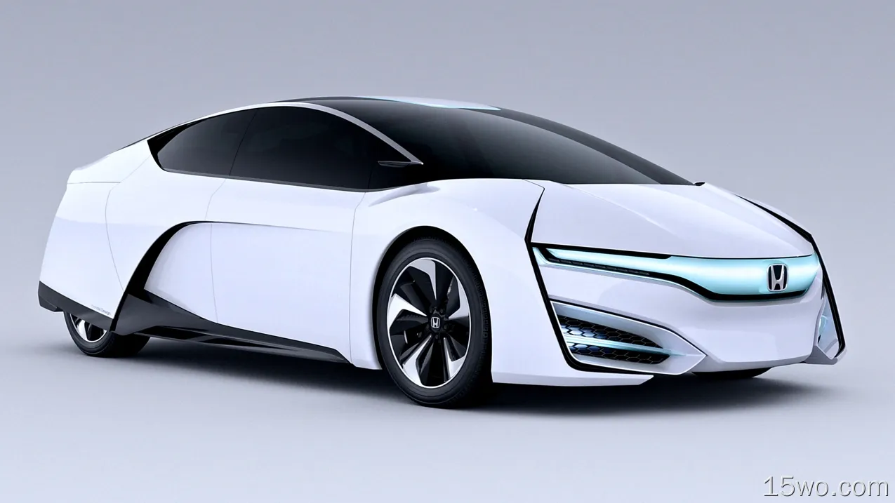 座驾 Honda FCEV Concept 本田 交通工具 White Car Concept Car 汽车 高清壁纸