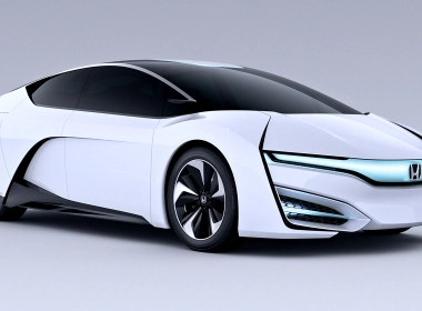座驾 Honda FCEV Concept 本田 交通工具 White Car Concept Car 汽车 高清壁纸 3840x2160