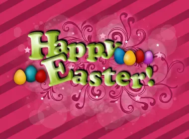 节日 复活节 粉色 Happy Easter Easter Egg 高清壁纸 2880x1800