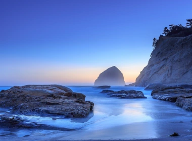 自然 海洋 大自然 Coast 岩石 Horizon 高清壁纸 3840x2160