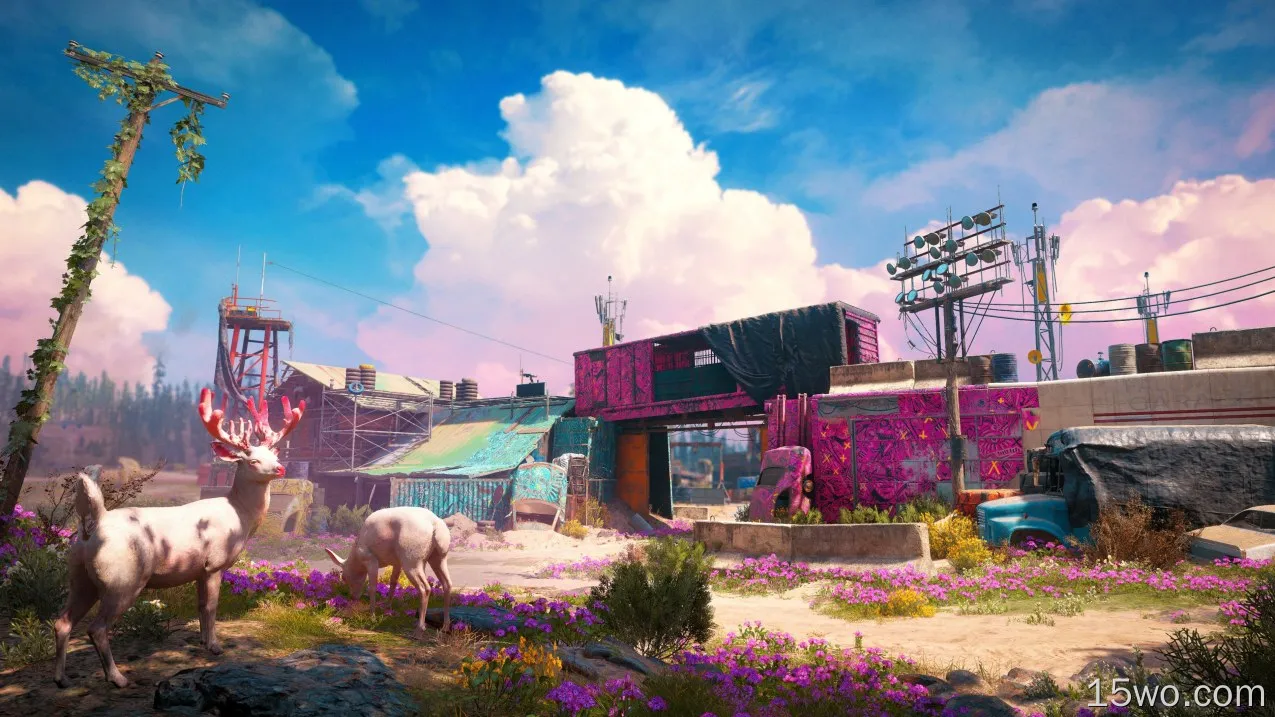 电子游戏 Far Cry New Dawn 孤岛惊魂 主機遊戲 高清壁纸