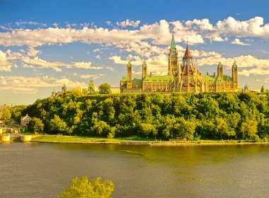 人造 Parliament of Canada Parliament Hill Parliament 加拿大 Ottowa 建筑 高清壁纸 3840x2160