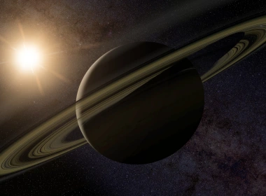 科幻 Saturn 太空 太阳 星球 行星环 高清壁纸 3840x2160