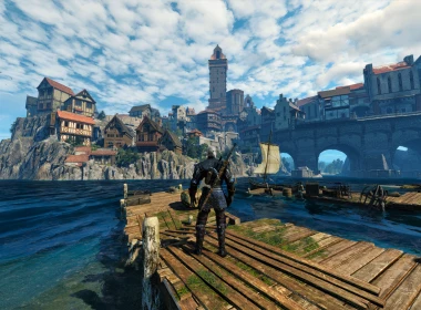 电子游戏 巫师3：狂猎 巫师 Geralt of Rivia Novigrad 高清壁纸 7680x4320