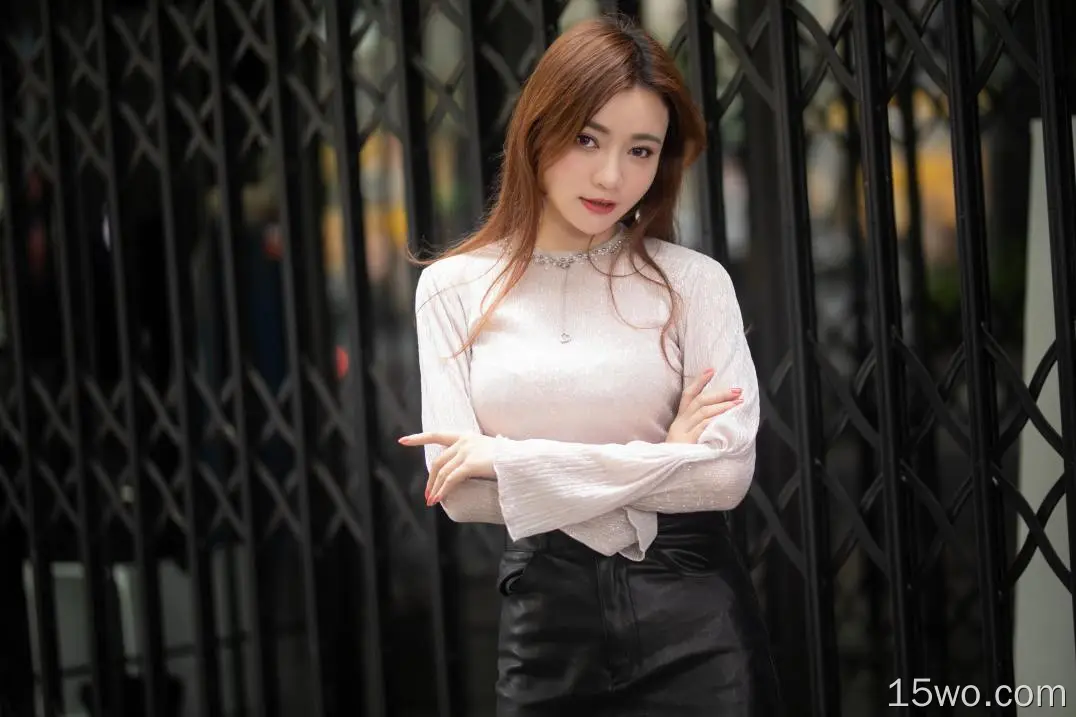 女性 亚洲 Woman 模特 女孩 Brunette 高清壁纸