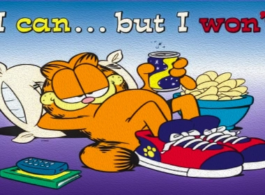 漫画 Garfield 加菲猫 艺术 卡通 高清壁纸 3840x2160