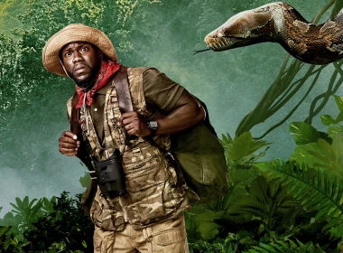 电影 Jumanji: Welcome to the Jungle Kevin Hart Boa Constrictor 演员 Man 高清壁纸 3840x2160