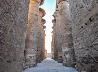 人造 Karnak Temple 庙宇 遗迹 高清壁纸 3840x2160