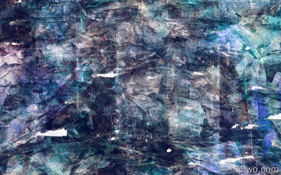 al29奇迹般的欲望艺术幻彩灰色抽象蓝色