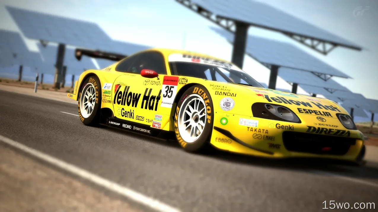 电子游戏 GT赛车6 GT赛车 丰田Supra 丰田 高清壁纸