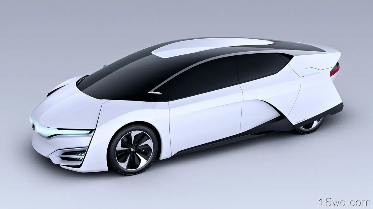 座驾 Honda FCEV Concept 本田 交通工具 White Car 汽车 Concept Car 高清壁纸
