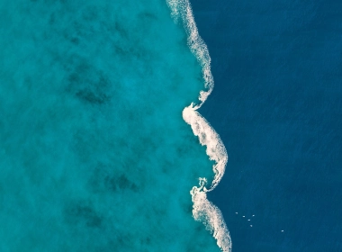 自然 海洋 Sea 水 蓝色 航拍 高清壁纸 3840x2160