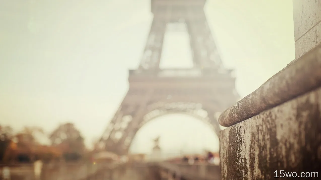 人造 埃菲尔铁塔 纪念建筑 法国 巴黎 模糊 Monument 高清壁纸