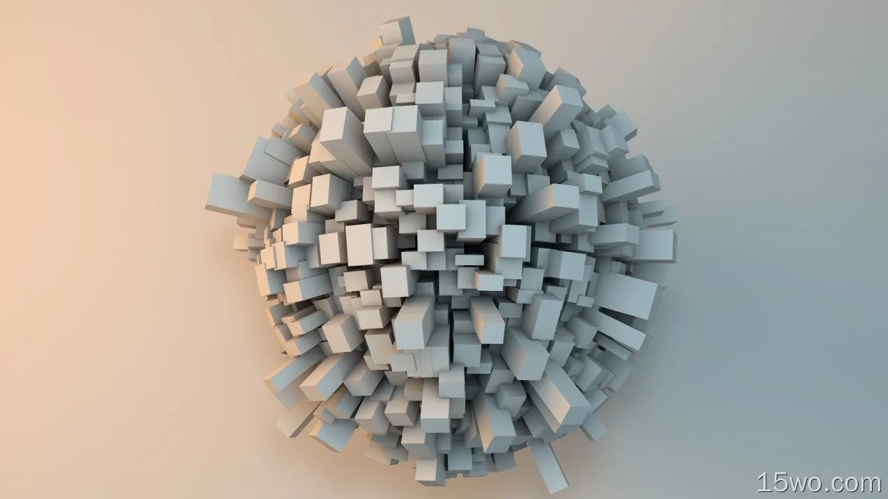 抽象 球体 3D 数字艺术 CGI 高清壁纸