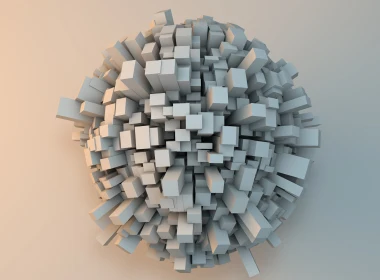 抽象 球体 3D 数字艺术 CGI 高清壁纸 3840x2160