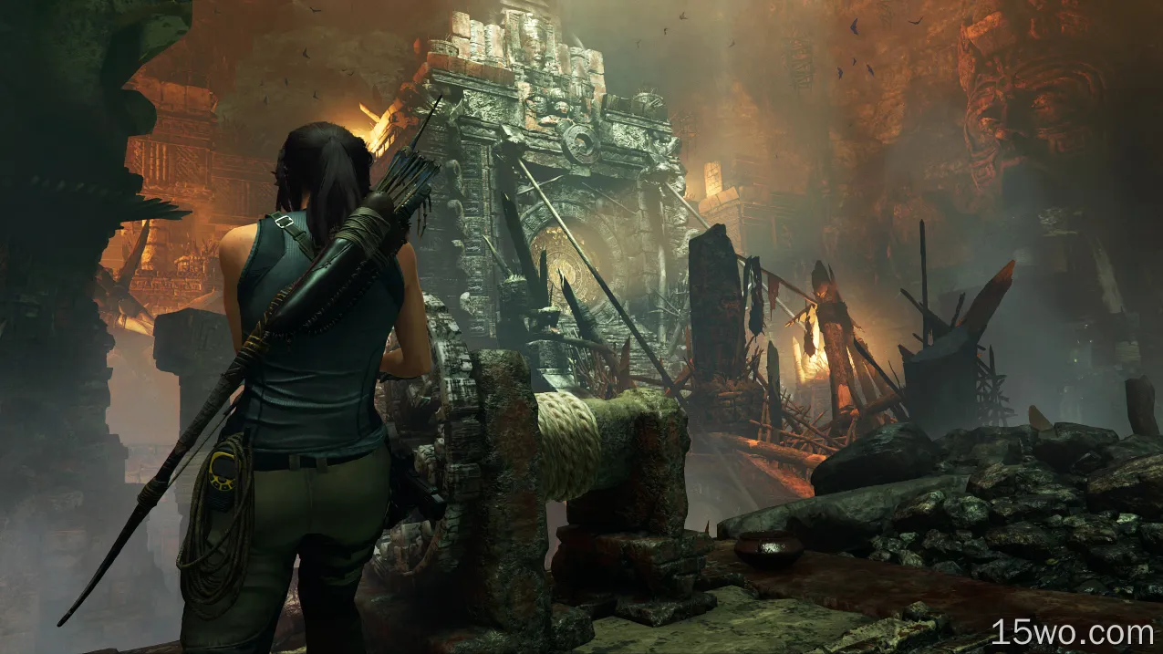 电子游戏 古墓丽影：暗影 古墓丽影 主機遊戲 Lara Croft 高清壁纸