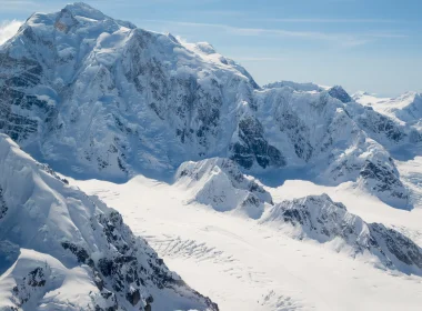 自然 山 Alaska Peak Snow 冬季 高清壁纸 3840x2160