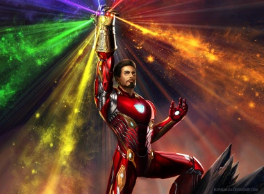 电影 复仇者联盟4：终局之战 复仇者联盟 钢铁侠 Infinity Gauntlet Tony Stark 高清壁纸 5120x2880