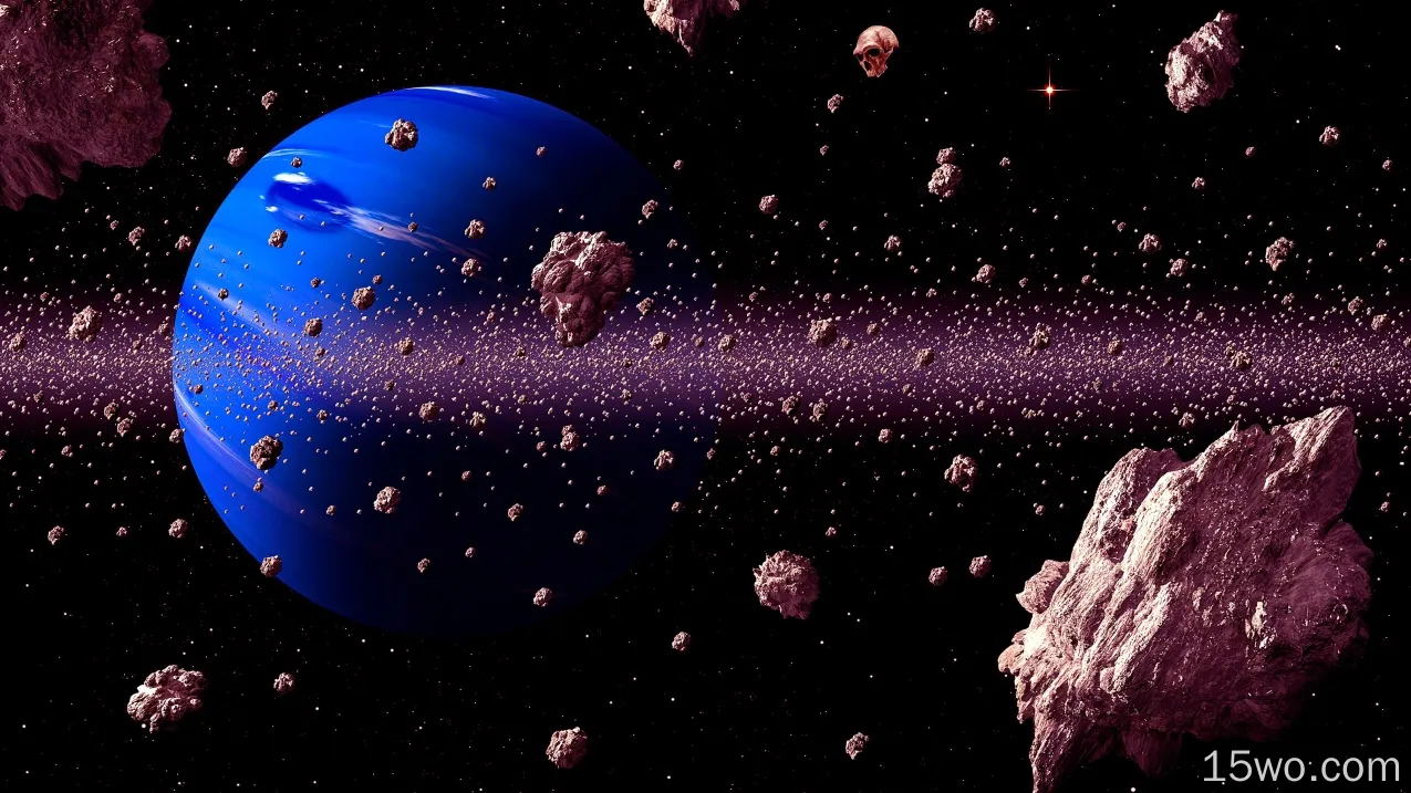 科幻 星球 Asteroid 太空 高清壁纸
