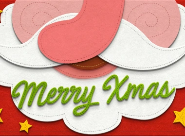 节日 圣诞节 Merry Christmas 星空 Santa 高清壁纸 3840x2160