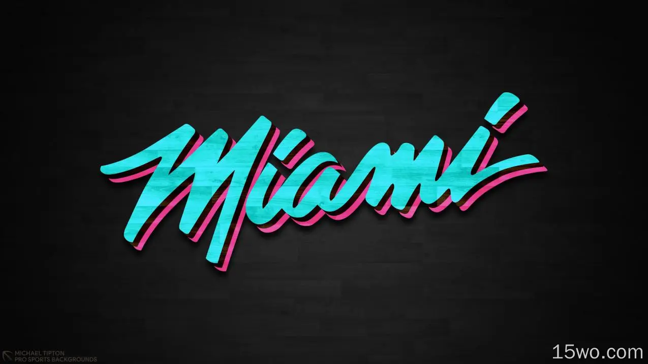 运动 迈阿密热火 篮球 NBA Emblem 高清壁纸