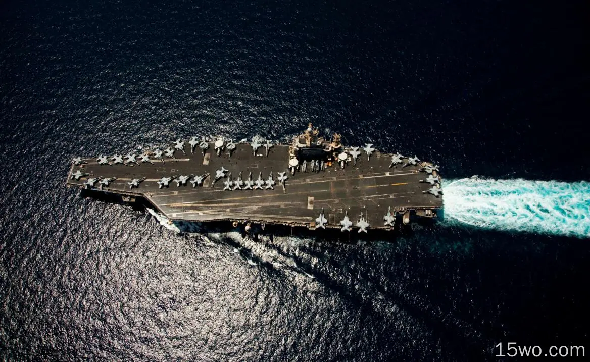 军事 USS Abraham Lincoln (CVN-72) 战舰 美国海军 USS Abraham Lincoln Aircraft Carrier Warship 高清壁纸
