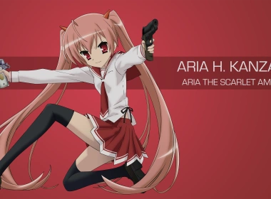 动漫 Aria The Scarlet Ammo Aria Holmes Kanzaki 高清壁纸 3840x2160