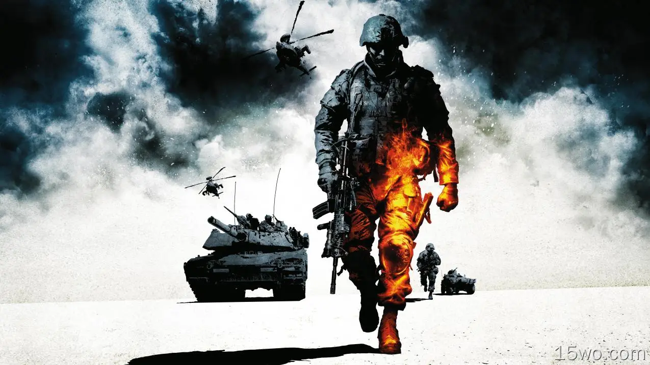 电子游戏 Battlefield: Bad Company 2 战地 高清壁纸