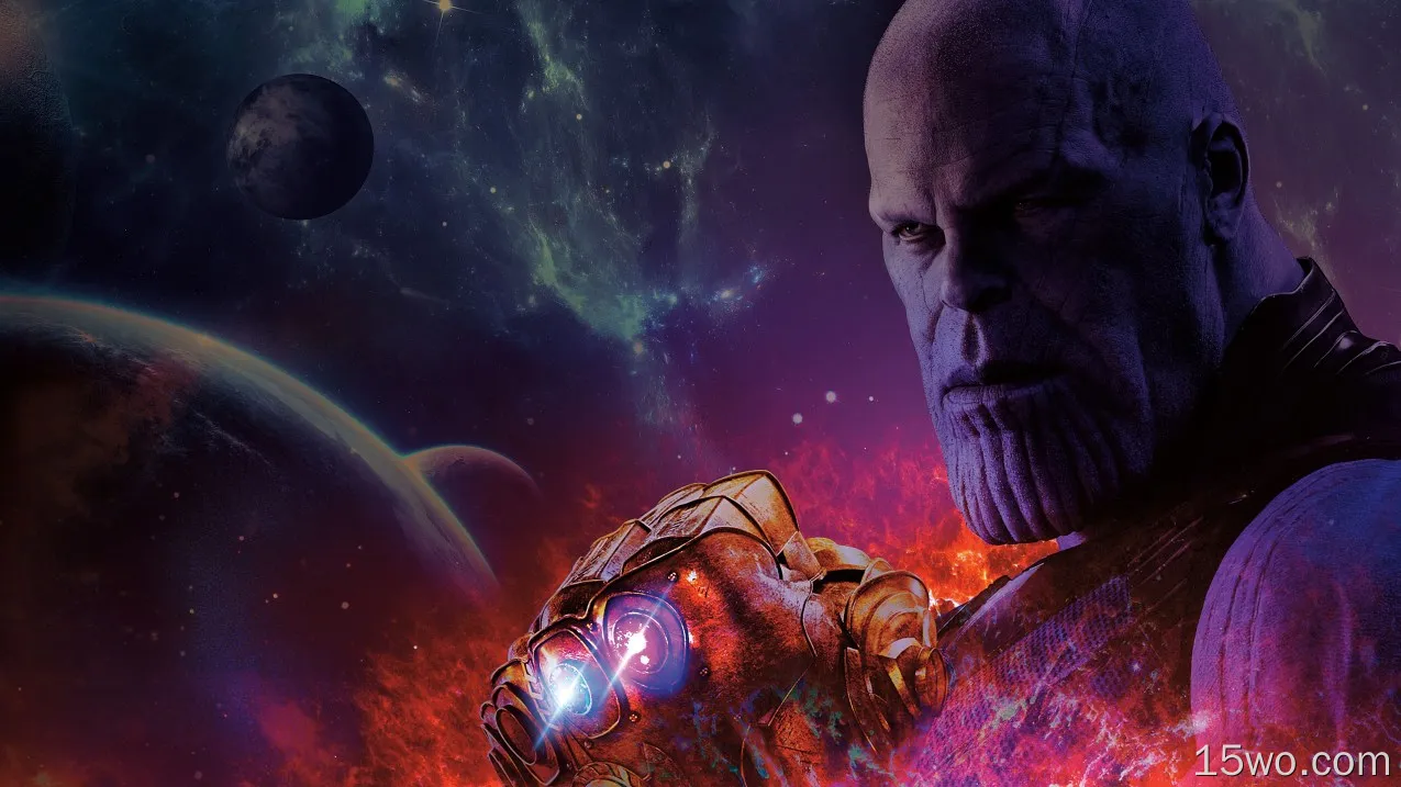 电影 复仇者联盟3：无限战争 Thanos Josh Brolin Infinity Gauntlet 高清壁纸