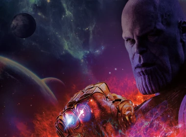 电影 复仇者联盟3：无限战争 Thanos Josh Brolin Infinity Gauntlet 高清壁纸 7680x4320