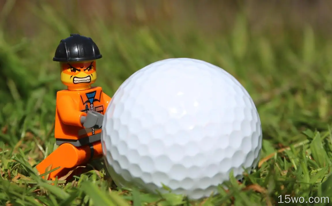 产品 乐高 Golf Ball Figurine 草 玩具 高清壁纸